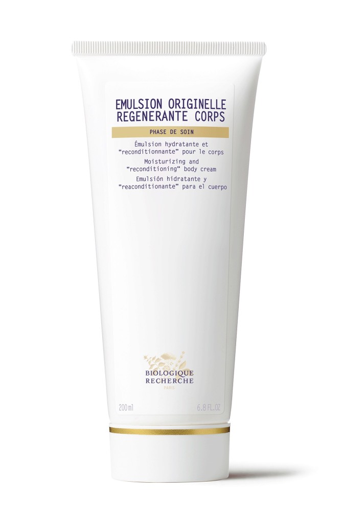 Emulsion originelle régénérante corps