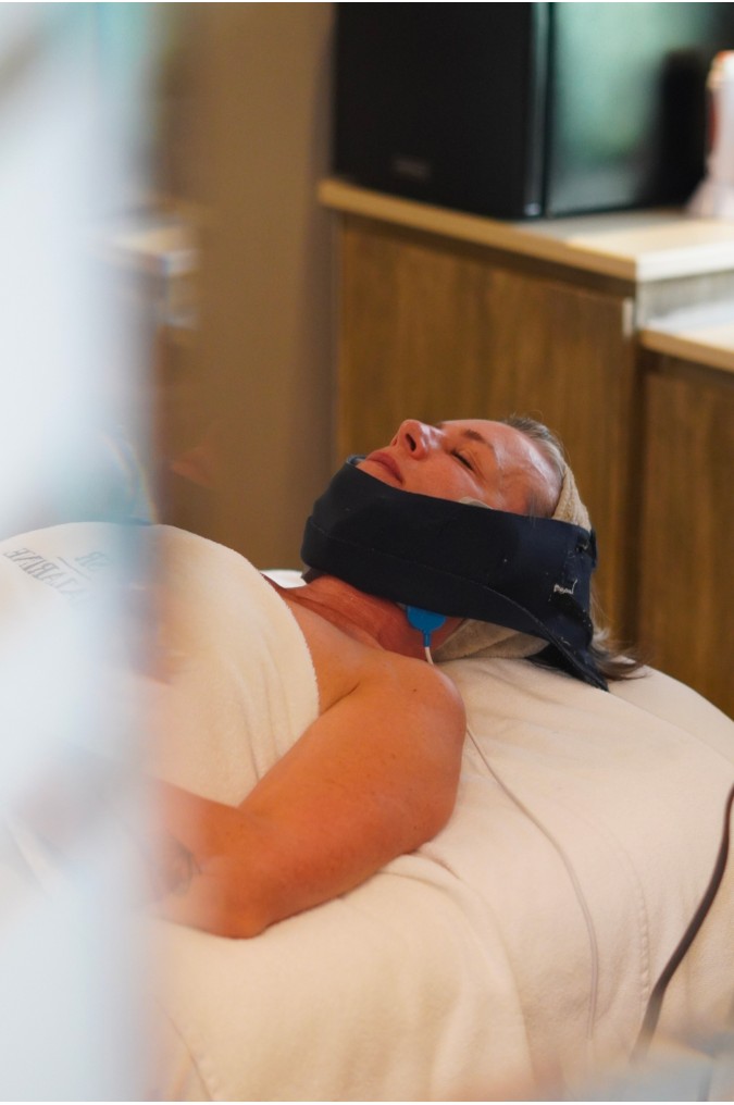 Module Mentonnière soin visage - Spa luxe Cours Mirabeau Aix