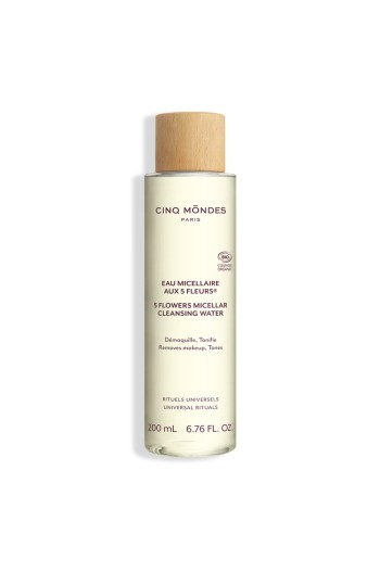 Eau micellaire cinq fleurs Eau micellaire cinq fleurs