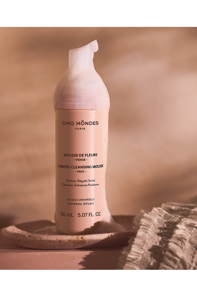 Mousse lait de fleurs